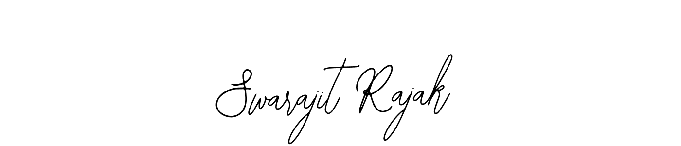 The best way (Bearetta-2O07w) to make a short signature is to pick only two or three words in your name. The name Swarajit Rajak include a total of six letters. For converting this name. Swarajit Rajak signature style 12 images and pictures png