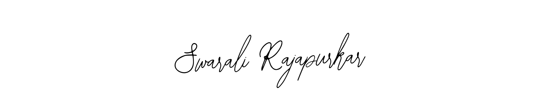 Make a beautiful signature design for name Swarali Rajapurkar. Use this online signature maker to create a handwritten signature for free. Swarali Rajapurkar signature style 12 images and pictures png