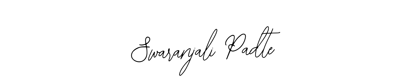 Check out images of Autograph of Swaranjali Padte name. Actor Swaranjali Padte Signature Style. Bearetta-2O07w is a professional sign style online. Swaranjali Padte signature style 12 images and pictures png