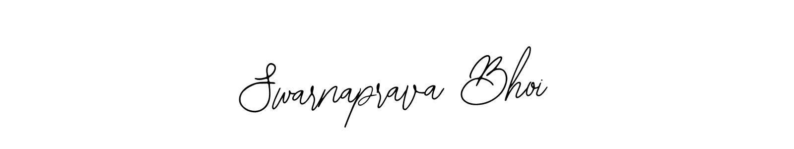 Make a short Swarnaprava Bhoi signature style. Manage your documents anywhere anytime using Bearetta-2O07w. Create and add eSignatures, submit forms, share and send files easily. Swarnaprava Bhoi signature style 12 images and pictures png