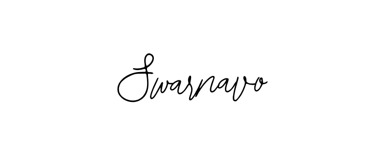 Also we have Swarnavo name is the best signature style. Create professional handwritten signature collection using Bearetta-2O07w autograph style. Swarnavo signature style 12 images and pictures png