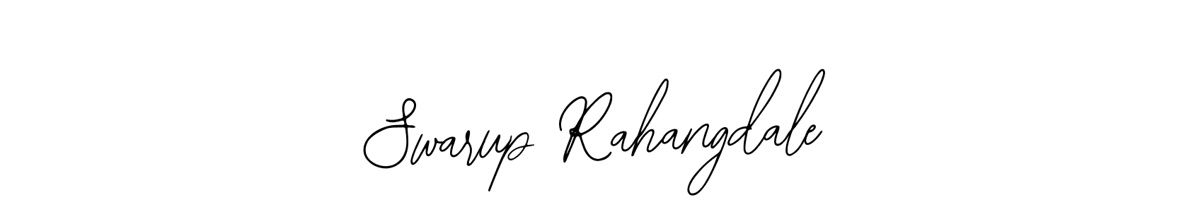 How to make Swarup Rahangdale name signature. Use Bearetta-2O07w style for creating short signs online. This is the latest handwritten sign. Swarup Rahangdale signature style 12 images and pictures png