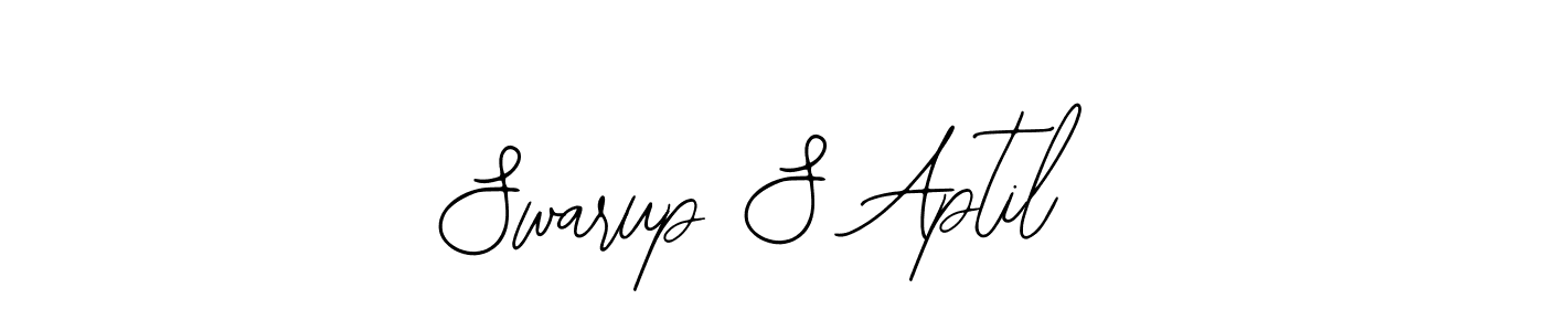 Also You can easily find your signature by using the search form. We will create Swarup S Aptil name handwritten signature images for you free of cost using Bearetta-2O07w sign style. Swarup S Aptil signature style 12 images and pictures png