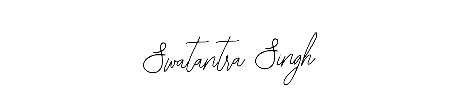 Use a signature maker to create a handwritten signature online. With this signature software, you can design (Bearetta-2O07w) your own signature for name Swatantra Singh. Swatantra Singh signature style 12 images and pictures png