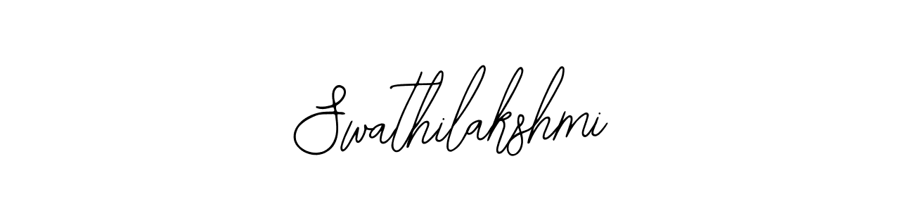 Make a beautiful signature design for name Swathilakshmi. With this signature (Bearetta-2O07w) style, you can create a handwritten signature for free. Swathilakshmi signature style 12 images and pictures png