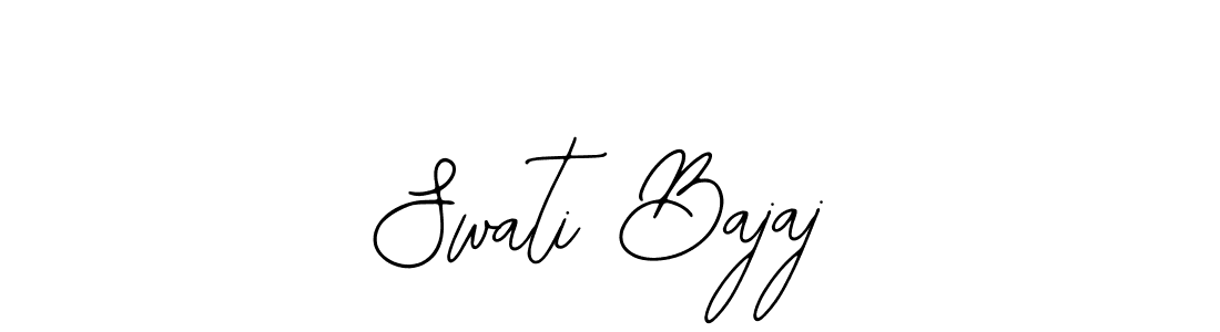 Create a beautiful signature design for name Swati Bajaj. With this signature (Bearetta-2O07w) fonts, you can make a handwritten signature for free. Swati Bajaj signature style 12 images and pictures png