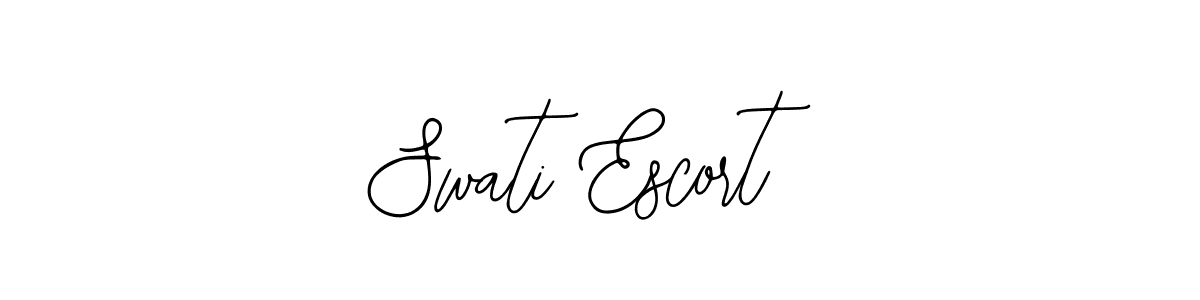 Make a beautiful signature design for name Swati Escort. Use this online signature maker to create a handwritten signature for free. Swati Escort signature style 12 images and pictures png