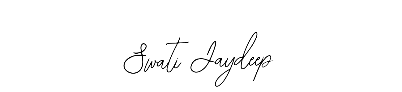 It looks lik you need a new signature style for name Swati Jaydeep. Design unique handwritten (Bearetta-2O07w) signature with our free signature maker in just a few clicks. Swati Jaydeep signature style 12 images and pictures png