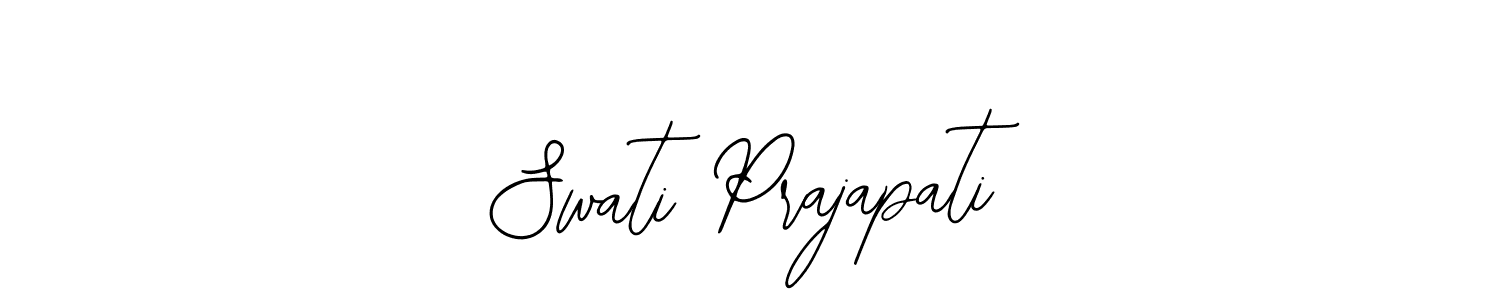 Bearetta-2O07w is a professional signature style that is perfect for those who want to add a touch of class to their signature. It is also a great choice for those who want to make their signature more unique. Get Swati Prajapati name to fancy signature for free. Swati Prajapati signature style 12 images and pictures png