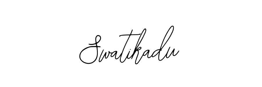 Also You can easily find your signature by using the search form. We will create Swatikadu name handwritten signature images for you free of cost using Bearetta-2O07w sign style. Swatikadu signature style 12 images and pictures png
