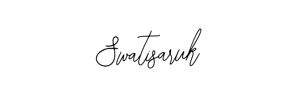 How to make Swatisaruk signature? Bearetta-2O07w is a professional autograph style. Create handwritten signature for Swatisaruk name. Swatisaruk signature style 12 images and pictures png