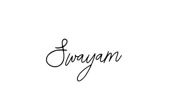 Also You can easily find your signature by using the search form. We will create Swayam name handwritten signature images for you free of cost using Bearetta-2O07w sign style. Swayam signature style 12 images and pictures png