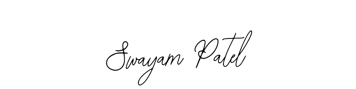 Check out images of Autograph of Swayam Patel name. Actor Swayam Patel Signature Style. Bearetta-2O07w is a professional sign style online. Swayam Patel signature style 12 images and pictures png