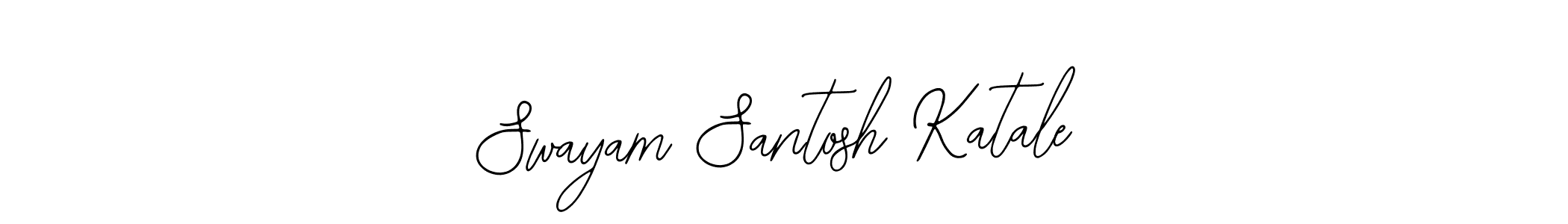 Also You can easily find your signature by using the search form. We will create Swayam Santosh Katale name handwritten signature images for you free of cost using Bearetta-2O07w sign style. Swayam Santosh Katale signature style 12 images and pictures png