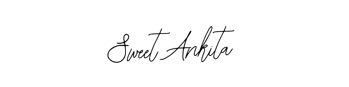 Sweet Ankita stylish signature style. Best Handwritten Sign (Bearetta-2O07w) for my name. Handwritten Signature Collection Ideas for my name Sweet Ankita. Sweet Ankita signature style 12 images and pictures png