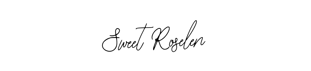 Create a beautiful signature design for name Sweet Roselen. With this signature (Bearetta-2O07w) fonts, you can make a handwritten signature for free. Sweet Roselen signature style 12 images and pictures png