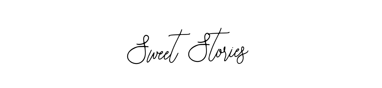 Use a signature maker to create a handwritten signature online. With this signature software, you can design (Bearetta-2O07w) your own signature for name Sweet Stories. Sweet Stories signature style 12 images and pictures png