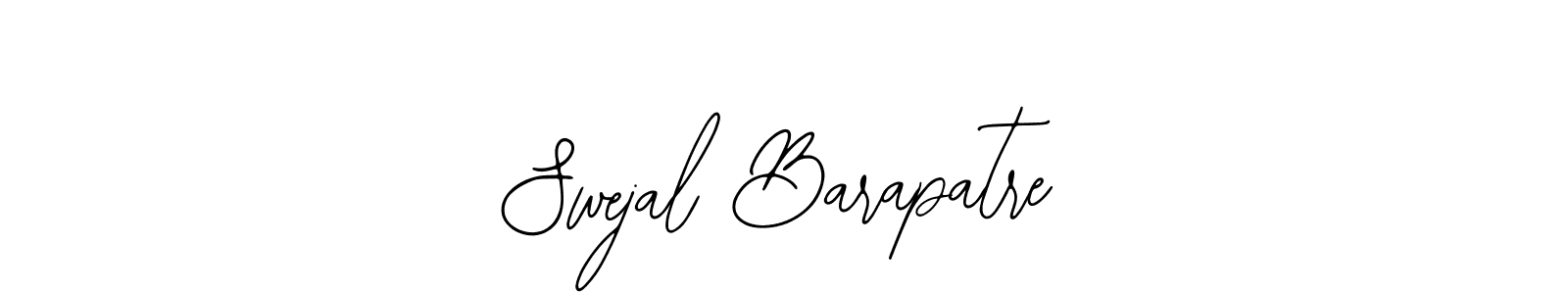 Swejal Barapatre stylish signature style. Best Handwritten Sign (Bearetta-2O07w) for my name. Handwritten Signature Collection Ideas for my name Swejal Barapatre. Swejal Barapatre signature style 12 images and pictures png