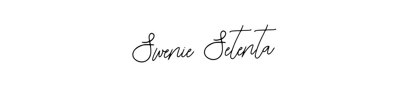 Create a beautiful signature design for name Swenie Setenta. With this signature (Bearetta-2O07w) fonts, you can make a handwritten signature for free. Swenie Setenta signature style 12 images and pictures png