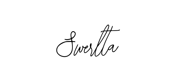 Also You can easily find your signature by using the search form. We will create Swerlta name handwritten signature images for you free of cost using Bearetta-2O07w sign style. Swerlta signature style 12 images and pictures png