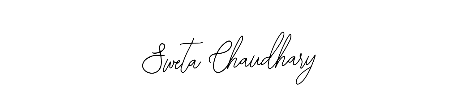 Bearetta-2O07w is a professional signature style that is perfect for those who want to add a touch of class to their signature. It is also a great choice for those who want to make their signature more unique. Get Sweta Chaudhary name to fancy signature for free. Sweta Chaudhary signature style 12 images and pictures png