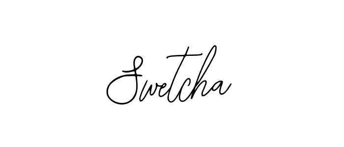 How to make Swetcha signature? Bearetta-2O07w is a professional autograph style. Create handwritten signature for Swetcha name. Swetcha signature style 12 images and pictures png