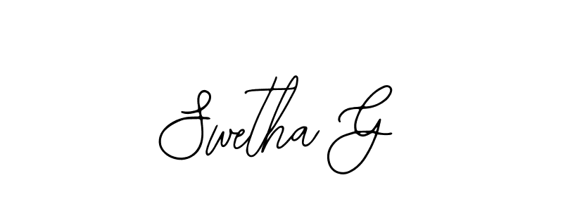 Make a beautiful signature design for name Swetha G. Use this online signature maker to create a handwritten signature for free. Swetha G signature style 12 images and pictures png