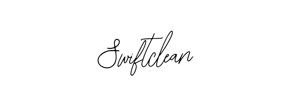 How to make Swiftclean name signature. Use Bearetta-2O07w style for creating short signs online. This is the latest handwritten sign. Swiftclean signature style 12 images and pictures png