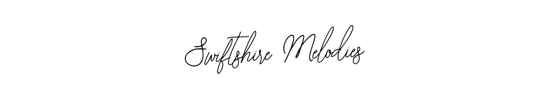 The best way (Bearetta-2O07w) to make a short signature is to pick only two or three words in your name. The name Swiftshire Melodies include a total of six letters. For converting this name. Swiftshire Melodies signature style 12 images and pictures png