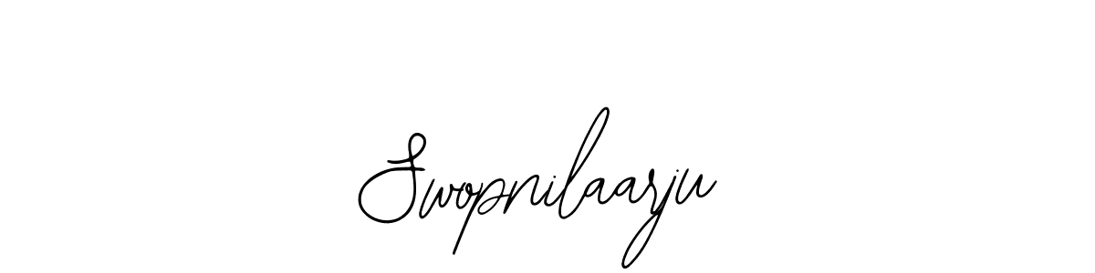 Also You can easily find your signature by using the search form. We will create Swopnilaarju name handwritten signature images for you free of cost using Bearetta-2O07w sign style. Swopnilaarju signature style 12 images and pictures png