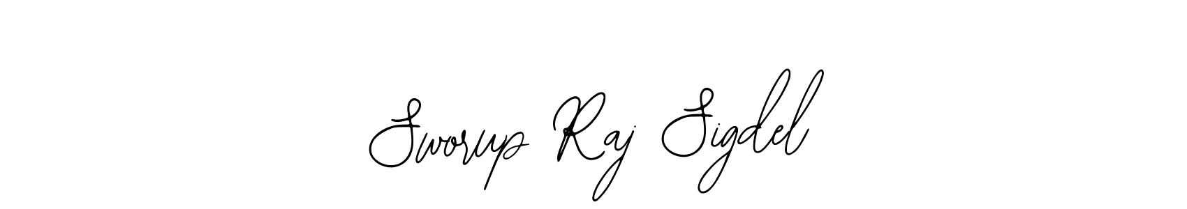 Sworup Raj Sigdel stylish signature style. Best Handwritten Sign (Bearetta-2O07w) for my name. Handwritten Signature Collection Ideas for my name Sworup Raj Sigdel. Sworup Raj Sigdel signature style 12 images and pictures png