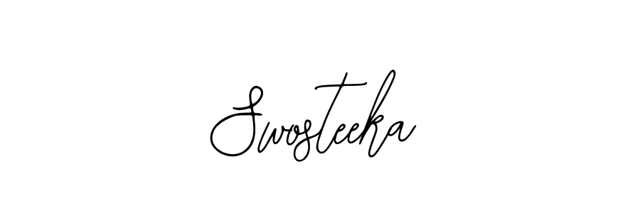 Make a beautiful signature design for name Swosteeka. With this signature (Bearetta-2O07w) style, you can create a handwritten signature for free. Swosteeka signature style 12 images and pictures png