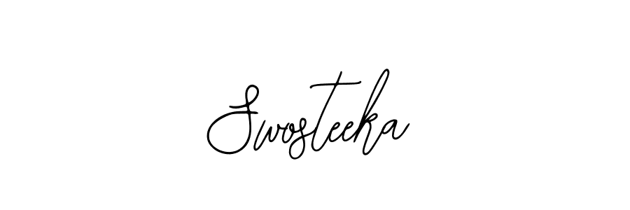 Similarly Bearetta-2O07w is the best handwritten signature design. Signature creator online .You can use it as an online autograph creator for name Swosteeka. Swosteeka signature style 12 images and pictures png