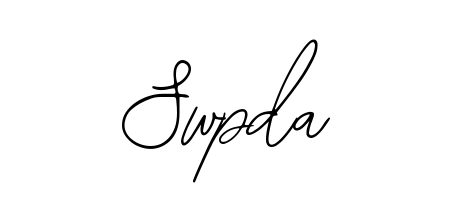 Create a personalized artistic stamp with Swpda in Bearetta-2O07w font. Perfect for visual artists, designers, and influencers. Swpda signature style 12 images and pictures png