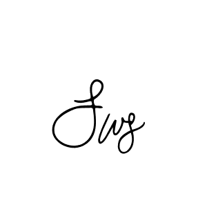 How to make Sws signature? Bearetta-2O07w is a professional autograph style. Create handwritten signature for Sws name. Sws signature style 12 images and pictures png