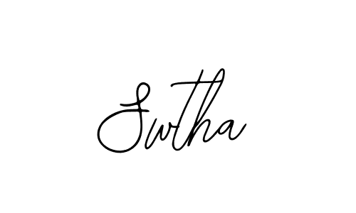 How to Draw Swtha signature style? Bearetta-2O07w is a latest design signature styles for name Swtha. Swtha signature style 12 images and pictures png