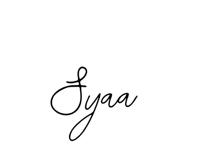 How to Draw Syaa signature style? Bearetta-2O07w is a latest design signature styles for name Syaa. Syaa signature style 12 images and pictures png