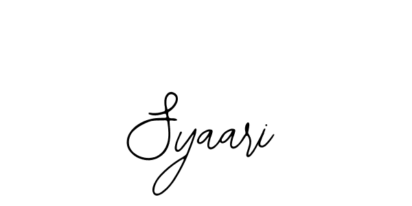 Syaari stylish signature style. Best Handwritten Sign (Bearetta-2O07w) for my name. Handwritten Signature Collection Ideas for my name Syaari. Syaari signature style 12 images and pictures png