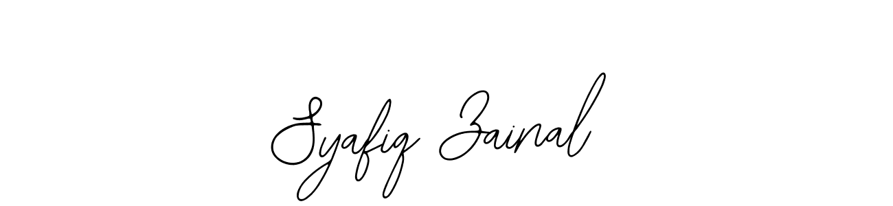 Make a beautiful signature design for name Syafiq Zainal. Use this online signature maker to create a handwritten signature for free. Syafiq Zainal signature style 12 images and pictures png