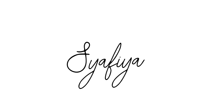 Similarly Bearetta-2O07w is the best handwritten signature design. Signature creator online .You can use it as an online autograph creator for name Syafiya. Syafiya signature style 12 images and pictures png