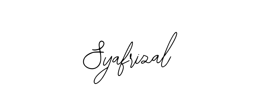 How to make Syafrizal signature? Bearetta-2O07w is a professional autograph style. Create handwritten signature for Syafrizal name. Syafrizal signature style 12 images and pictures png