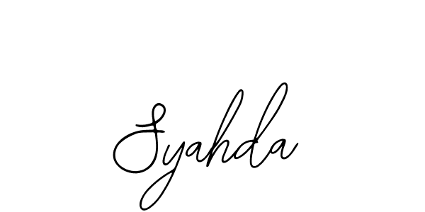 You can use this online signature creator to create a handwritten signature for the name Syahda. This is the best online autograph maker. Syahda signature style 12 images and pictures png