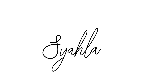 See photos of Syahla official signature by Spectra . Check more albums & portfolios. Read reviews & check more about Bearetta-2O07w font. Syahla signature style 12 images and pictures png