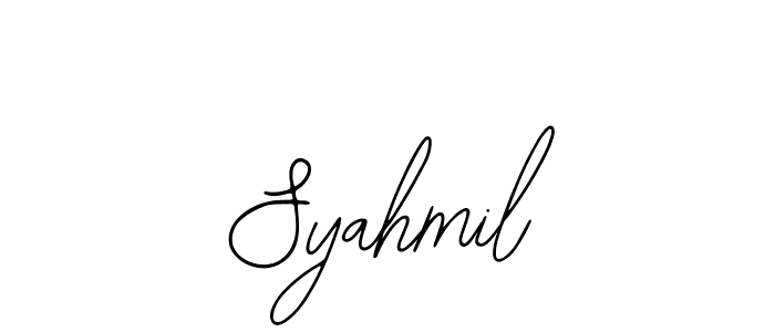 It looks lik you need a new signature style for name Syahmil. Design unique handwritten (Bearetta-2O07w) signature with our free signature maker in just a few clicks. Syahmil signature style 12 images and pictures png