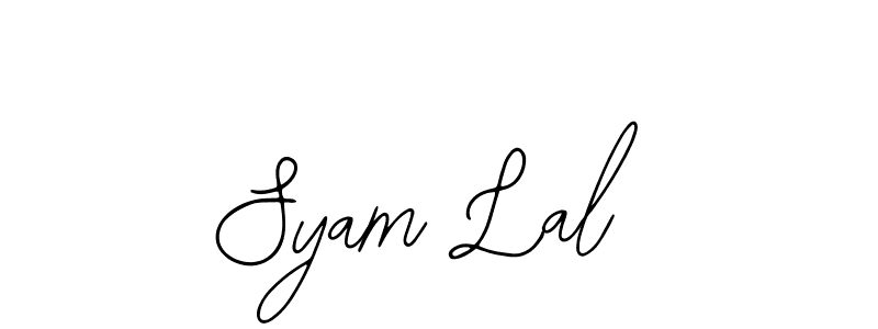 How to make Syam Lal signature? Bearetta-2O07w is a professional autograph style. Create handwritten signature for Syam Lal name. Syam Lal signature style 12 images and pictures png