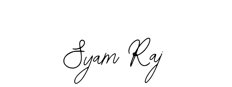 Syam Raj stylish signature style. Best Handwritten Sign (Bearetta-2O07w) for my name. Handwritten Signature Collection Ideas for my name Syam Raj. Syam Raj signature style 12 images and pictures png