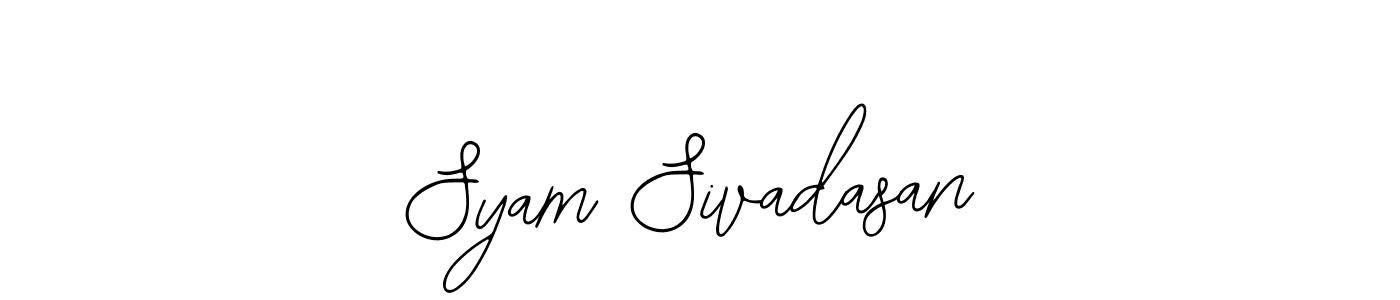 Here are the top 10 professional signature styles for the name Syam Sivadasan. These are the best autograph styles you can use for your name. Syam Sivadasan signature style 12 images and pictures png