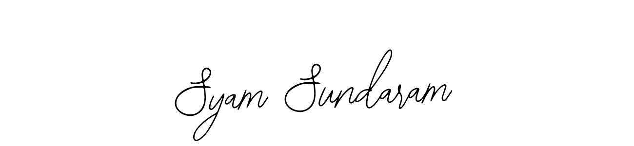 Make a short Syam Sundaram signature style. Manage your documents anywhere anytime using Bearetta-2O07w. Create and add eSignatures, submit forms, share and send files easily. Syam Sundaram signature style 12 images and pictures png