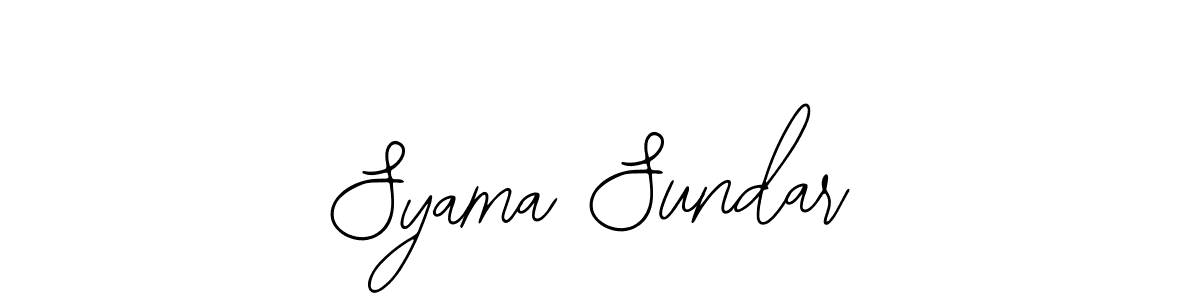 Similarly Bearetta-2O07w is the best handwritten signature design. Signature creator online .You can use it as an online autograph creator for name Syama Sundar. Syama Sundar signature style 12 images and pictures png