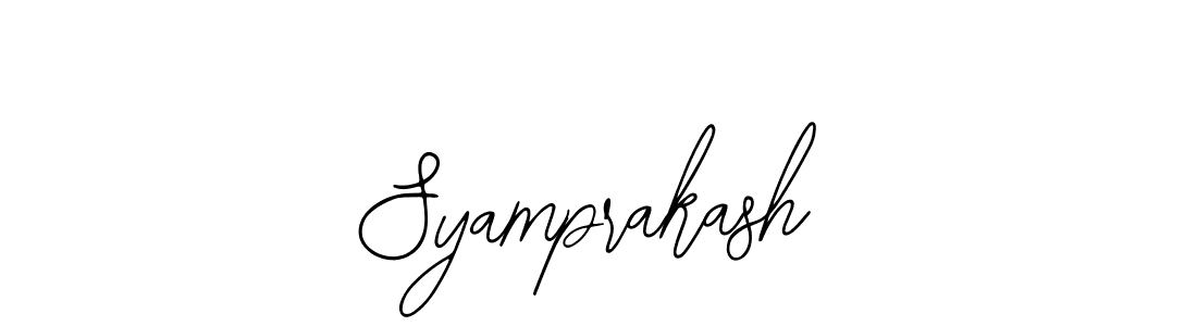 How to Draw Syamprakash signature style? Bearetta-2O07w is a latest design signature styles for name Syamprakash. Syamprakash signature style 12 images and pictures png
